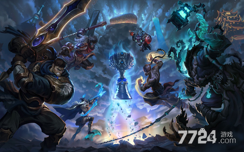 DRX 3-2 T1获得2022英雄联盟全球总决赛冠军，上单Kingen FMVP